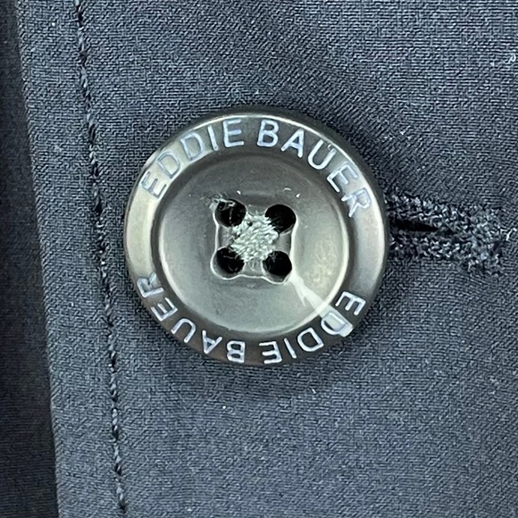 Eddie Bauer‎ TRAVEX Blazer Jacket Mens 40 Dark Navy Performance Stretch 2-Button - Picture 7 of 16